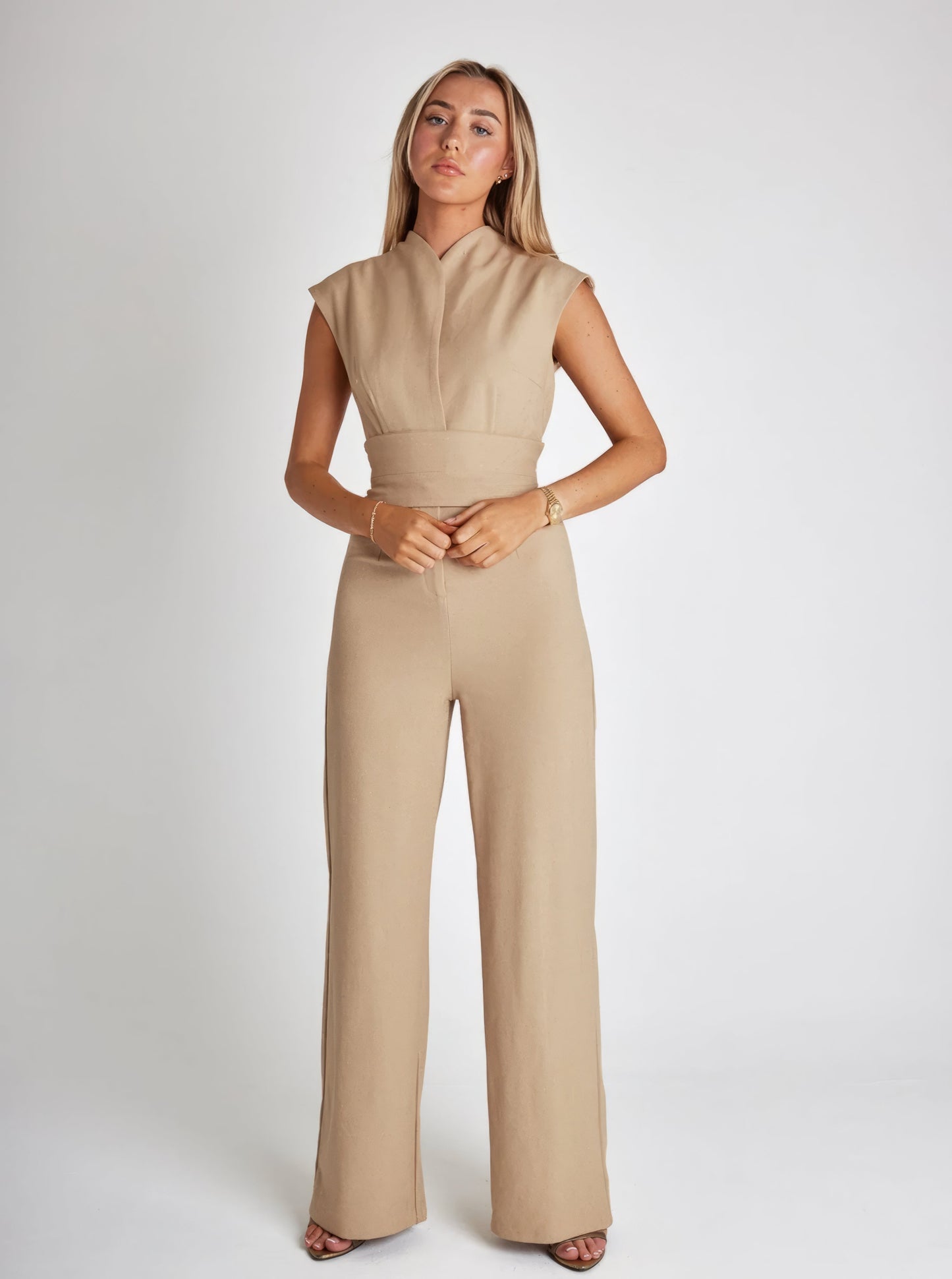 MAY | Stijlvolle Mouwloze Jumpsuit