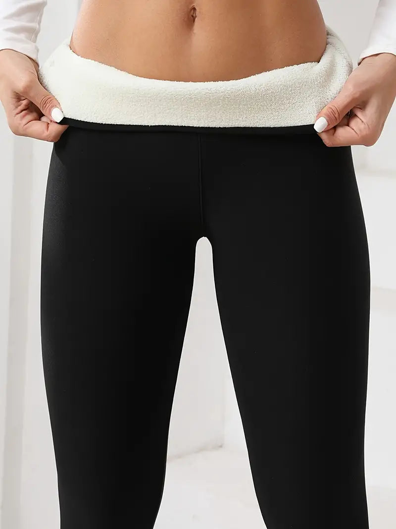 Lara Luxe Fleece Leggings | 1+1 GRATIS