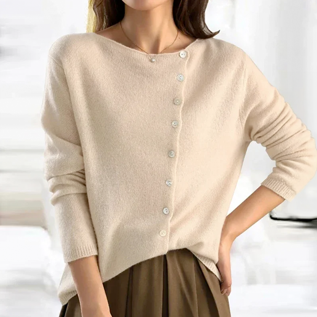Elin - Elegante wollen vest