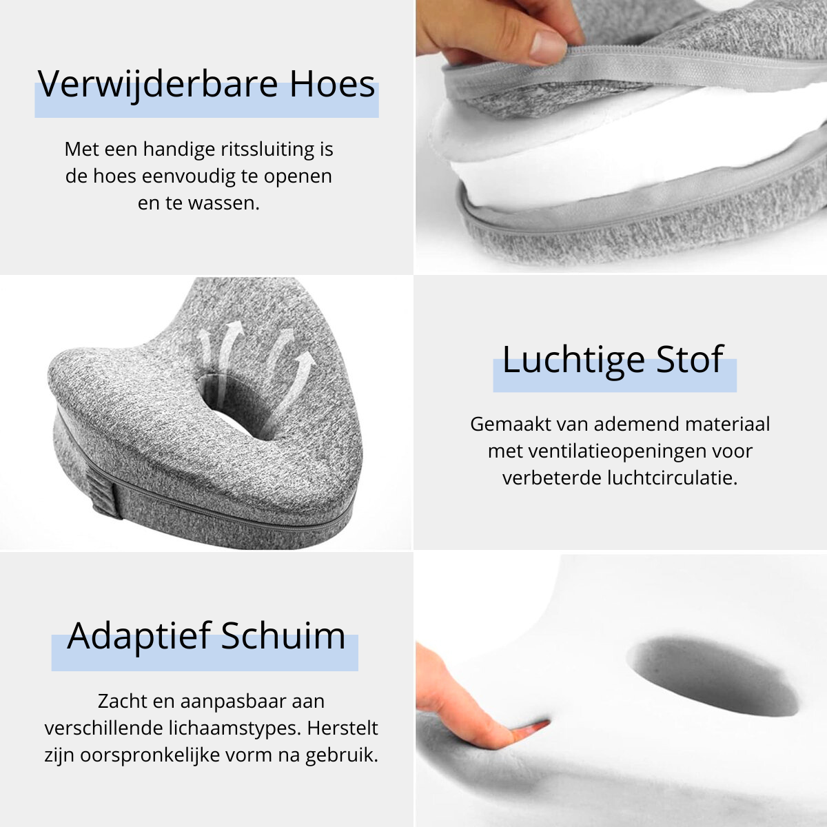 SpineAlignPillow™ | Nooit meer rug- en heupklachten