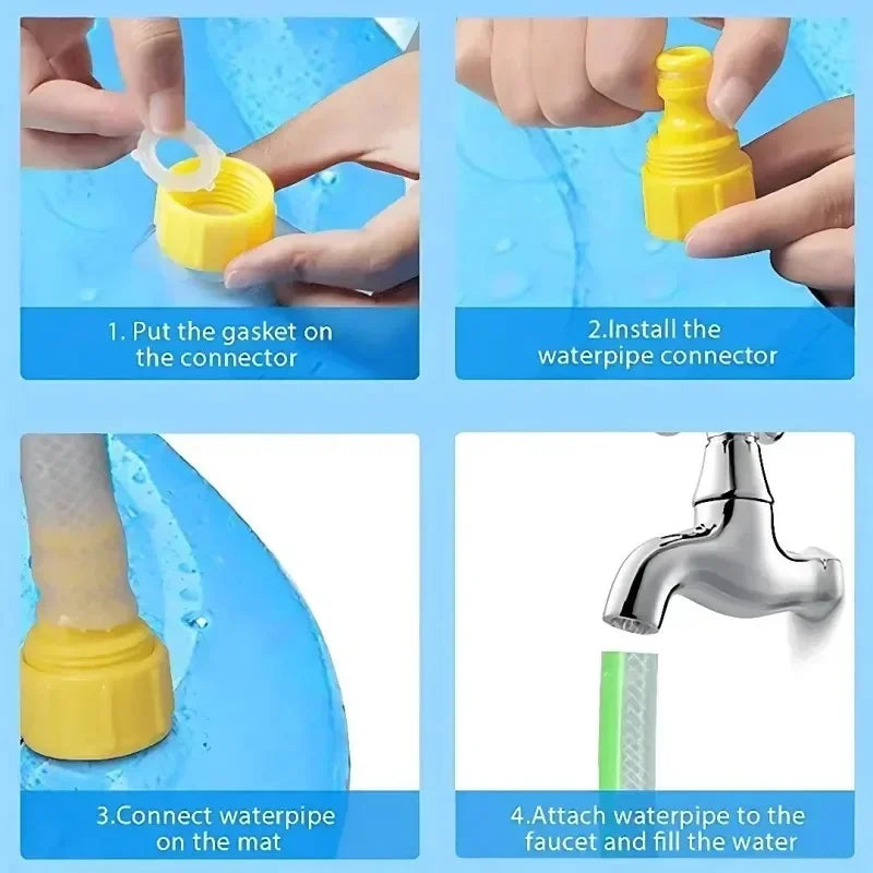 Splashfun - waterspeelmat | Perfect voor kinderen en huisdieren