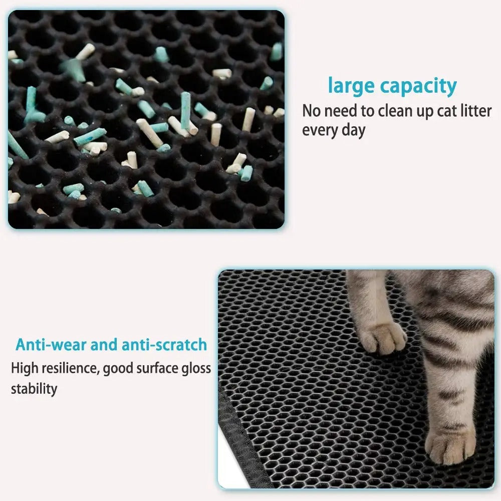 MeowMat™ | De perfecte oplossing voor een schoon huis zonder kattenbakvulling overal! User